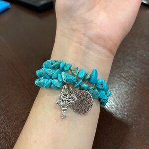 Turquoise Charm Bracelet